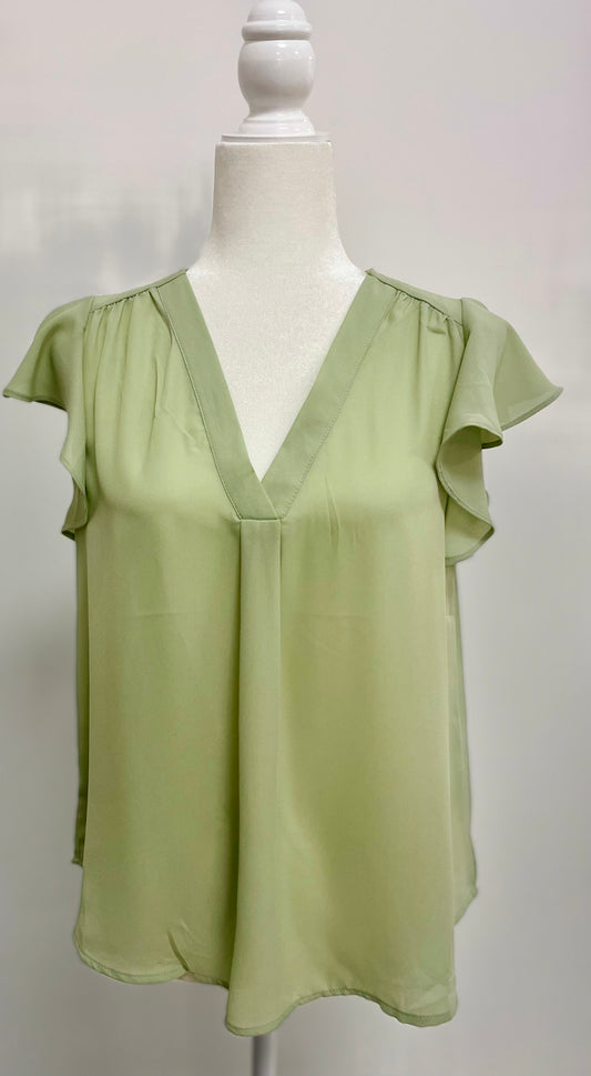 BLUSA MIN 1005 VERDE/ROSA