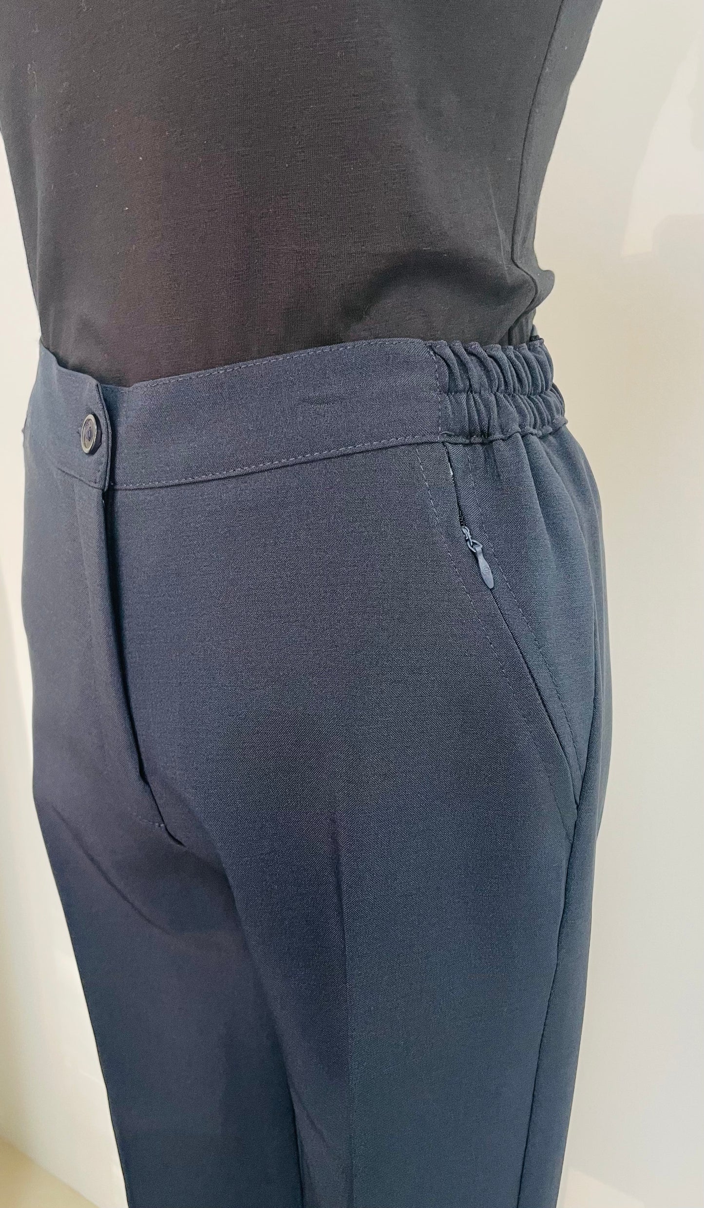 PANTALON RESORTE AZUL OSCURO