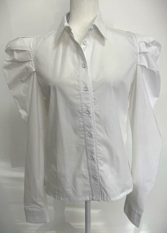 BLUSA 2CK BLANCA BOTONES