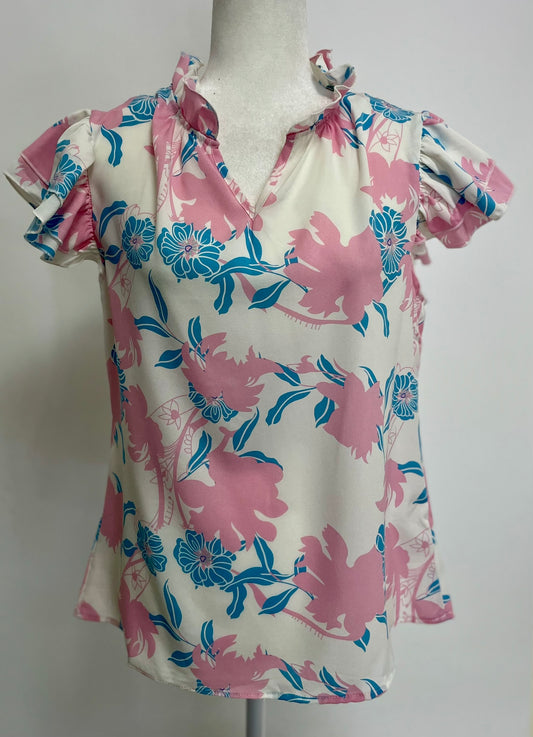 BLUSA ESTAMPADA FLOREADA