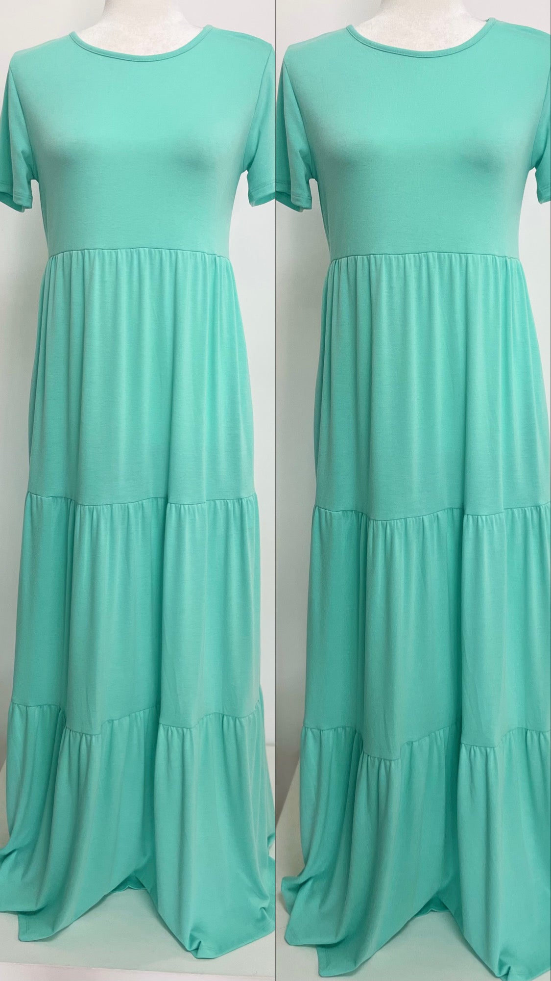 VESTIDO 1USOR VERDE MENTA