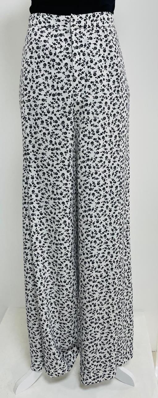 PANTALON PALAZZO FLORES