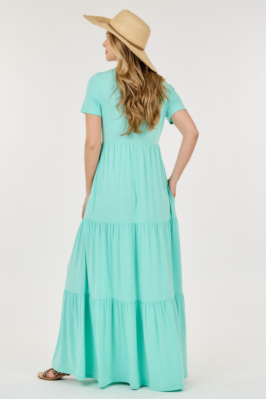 VESTIDO 1USOR VERDE MENTA